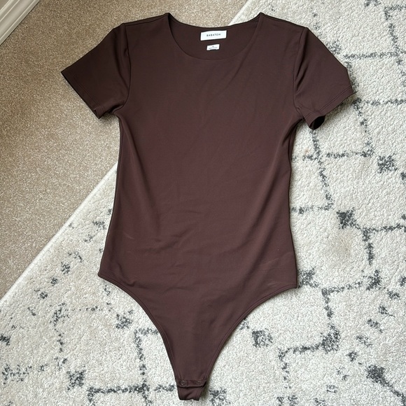 BABATON Chocolate Brown Body Suit Size M worn once. - Picture 1 of 5